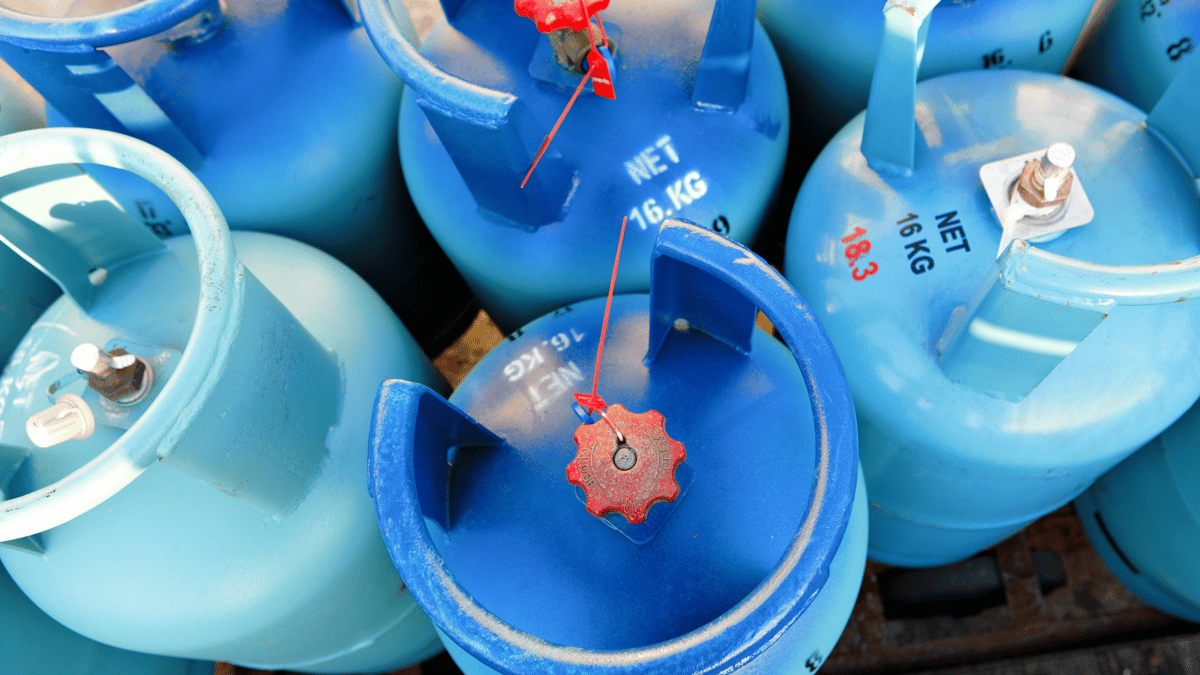 butane tanks